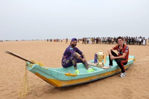 KKR vs SRH IPL 2024 Final, IPL 2024 Final, IPL final match, IPL photos, IPL final match photos, MA Chidambaram Stadium photos, Kolkata Knight Riders photos, Sunrisers Hyderabad photos, Pat Cummins, Shreyas Iyer