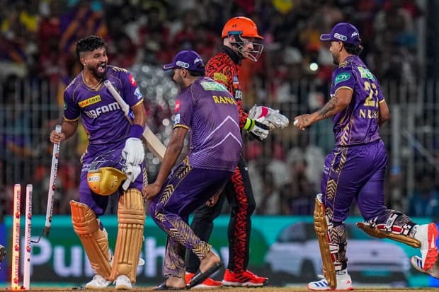 KKR vs SRH Live Score, IPL 2024 Final, KKR vs SRH Live Score Update, Kolkata Knight Riders va Sunrisers Hyderabad IPL 2024 Final, KKR vs SRH Live Scorecard, Kolkata Knight Riders vs Sunrisers Hyderabad, KKR vs SRH