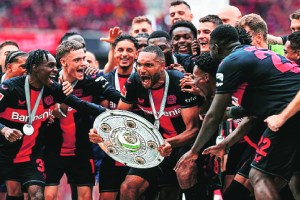 Bundesliga Football Championship Historic performance by undefeated Leverkusen sport news
