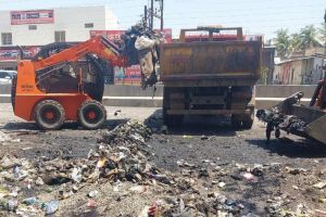 52 tons of garbage was removed from the sewer in two days