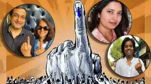 marathi celebraties cast their votes
