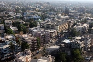 buffer zone in dombivli midc destroyed by illegal buildings
