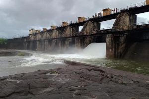 Water sufficient for Pune city for one month was released for rural areas from khadakwasla dam