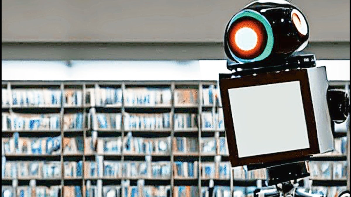 loksatta kutuhal article about artificial intelligence in libraries