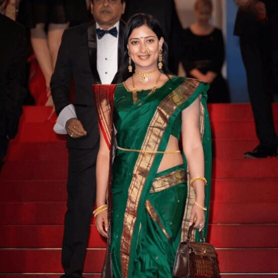 niharica raizada marathi look