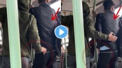 VIDEO : चालत्या बसमध्ये पॅन्टच्या खिशातून चोरला फोन, दिल्लीच्या DTC बसमधील व्हिडीओ व्हायरल