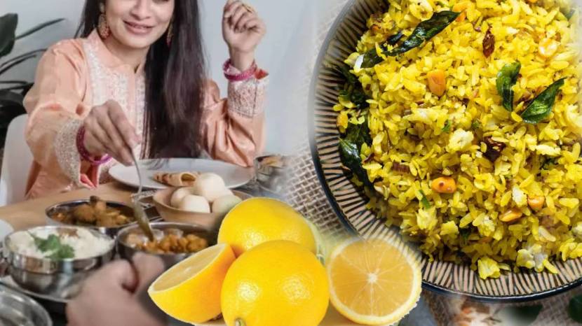 Never Forget Adding Lemon in Poha Recipe How Much Poha To Eat at A time