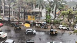 पिंपरी-चिंचवडमध्ये प्रचारावर ‘पाणी’… वादळी वाऱ्यासह जोरदार पाऊस