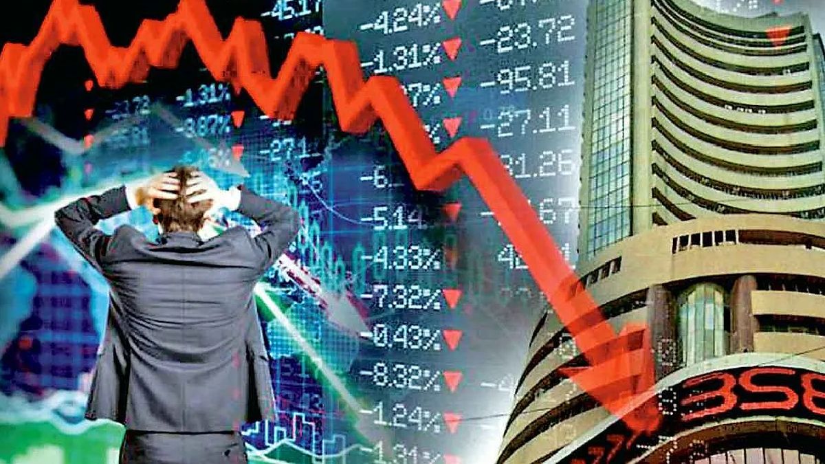 stock market crash bse sensex