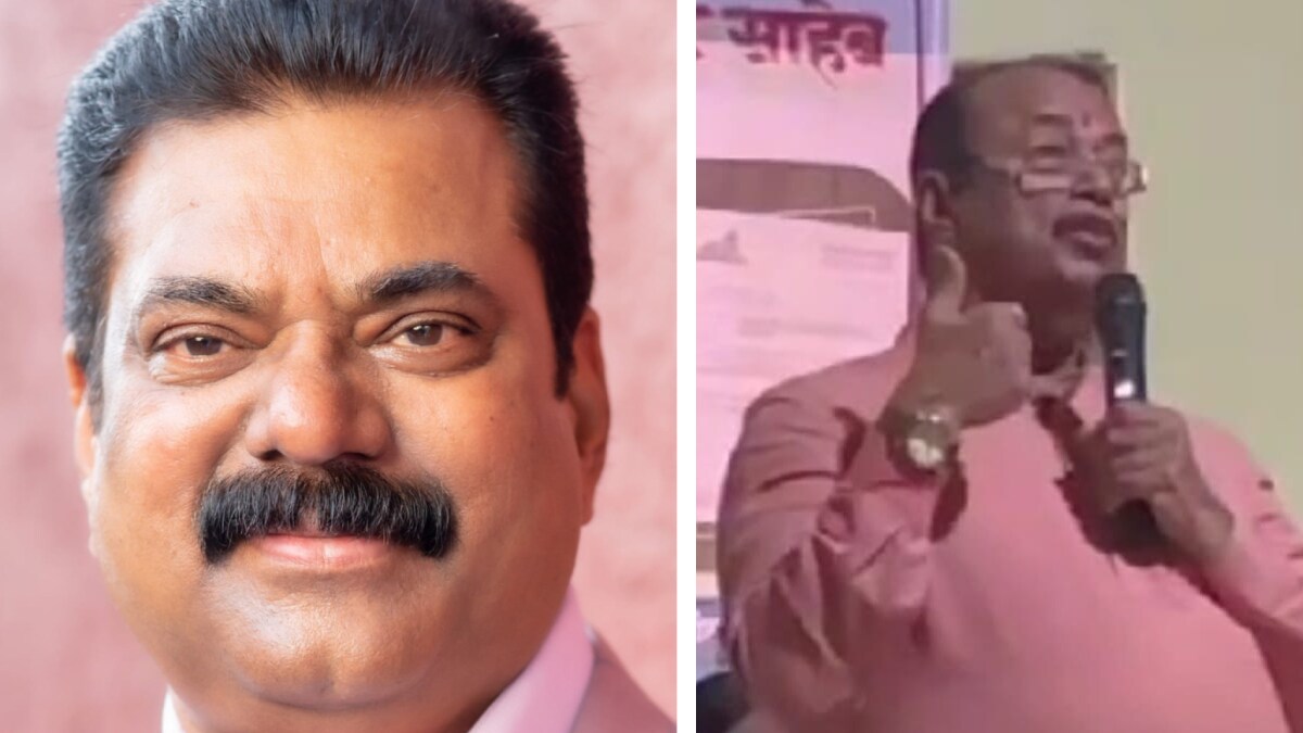 Argument between Kapil Patil and Kisan Kathore after a meeting at Shivle in Murbad