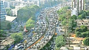 traffic jams in mumbai due to last day of campaigning
