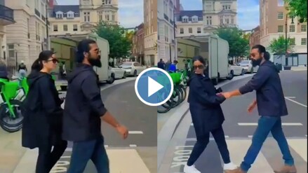 Katrina Kaif angry for filmed sneakily in London with vicky kaushal video viral