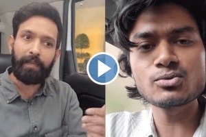 Vikrant Massey disputes with taxi driver video viral