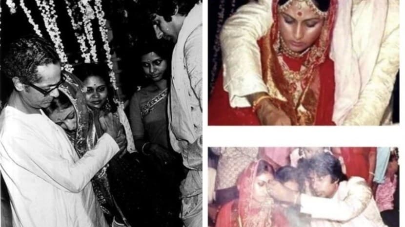 Amitabh bachchan Jaya Bachchan wedding photos