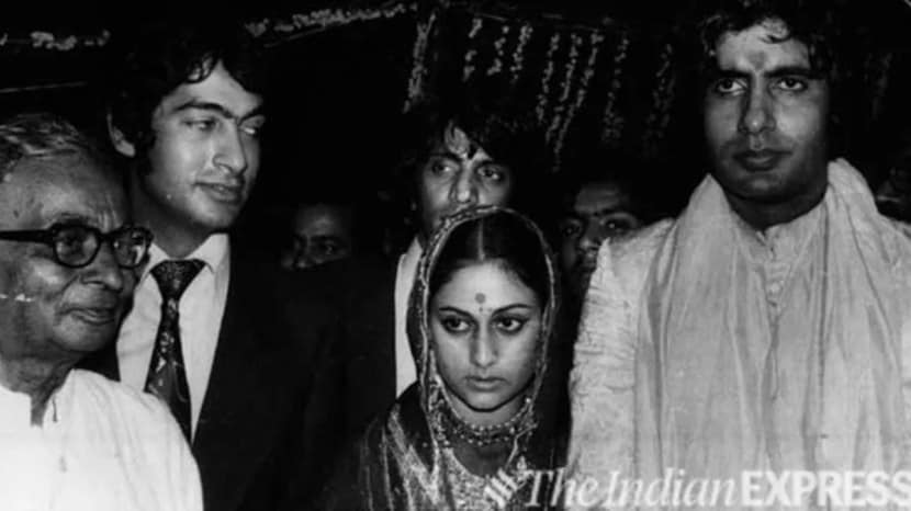 Amitabh bachchan Jaya Bachchan wedding photos