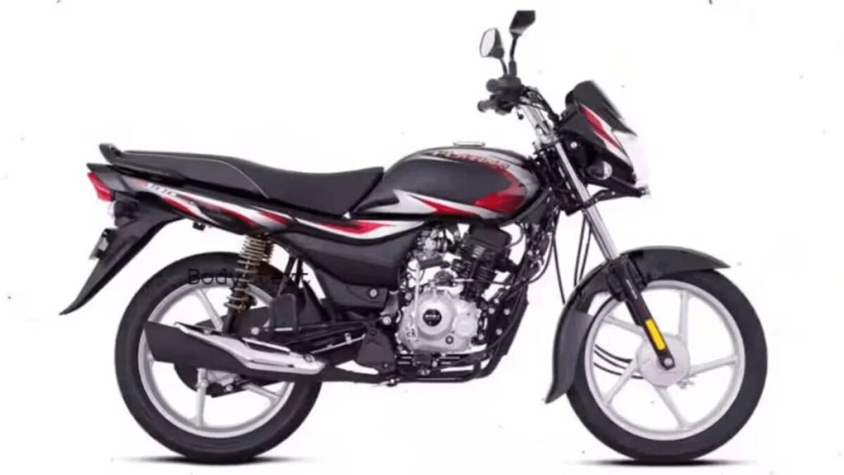Bajaj's first CNG bike
