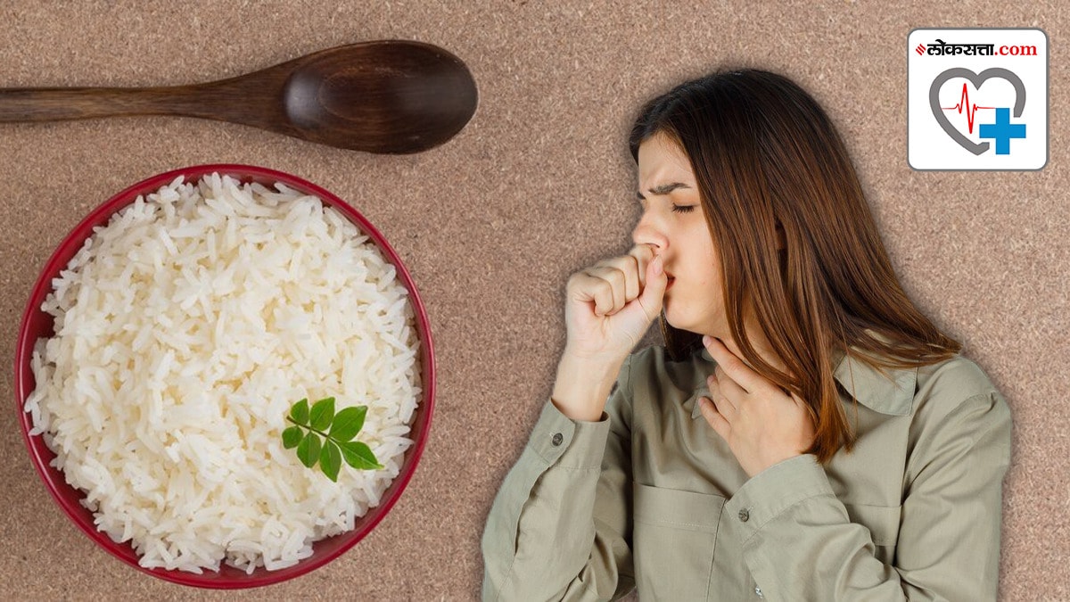Can rice cause coughing