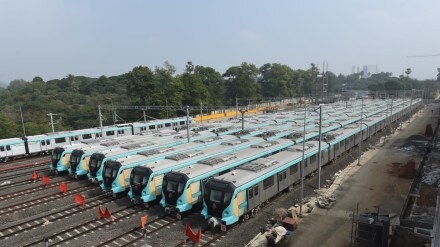 trees, Metro 3, route,