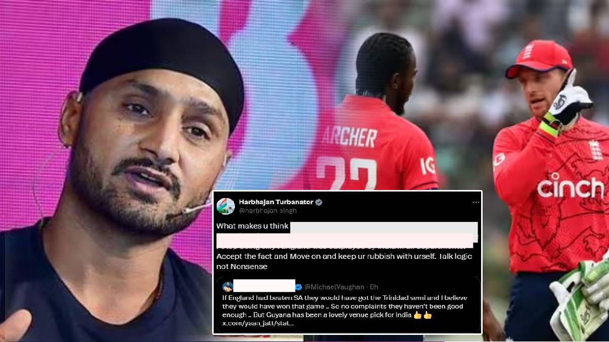 IND vs ENG Harbhajan Singh Slams Vaughan