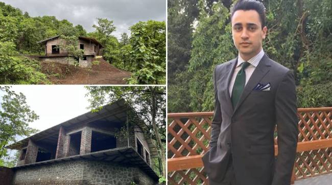 bollywood Actor Imran Khan Designed and built His Beautiful a house In The Middle Of Nature See Inside photos