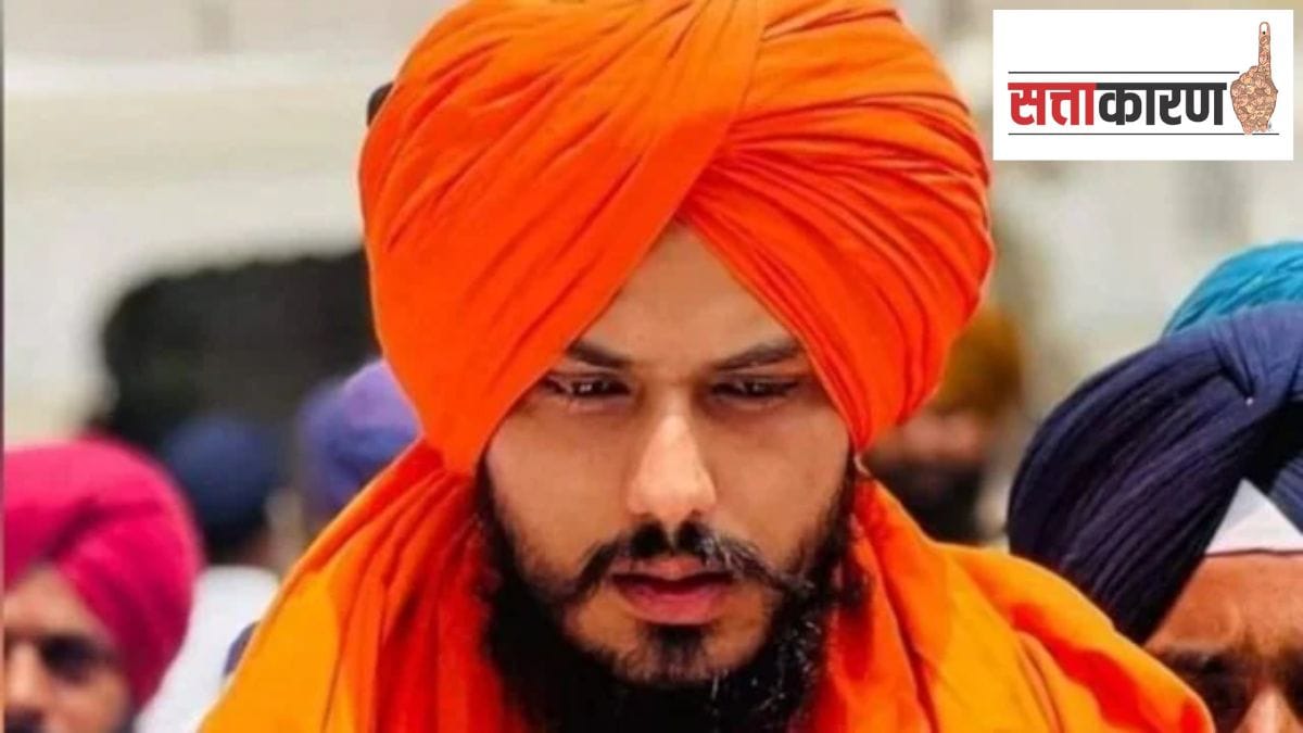 Khalistani separatist amritpal singh indira gandhi assassins son lead in punjab