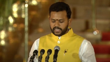 Kinjarapu Ram Mohan Naidu TDP youngest minister in Modi Cabinet