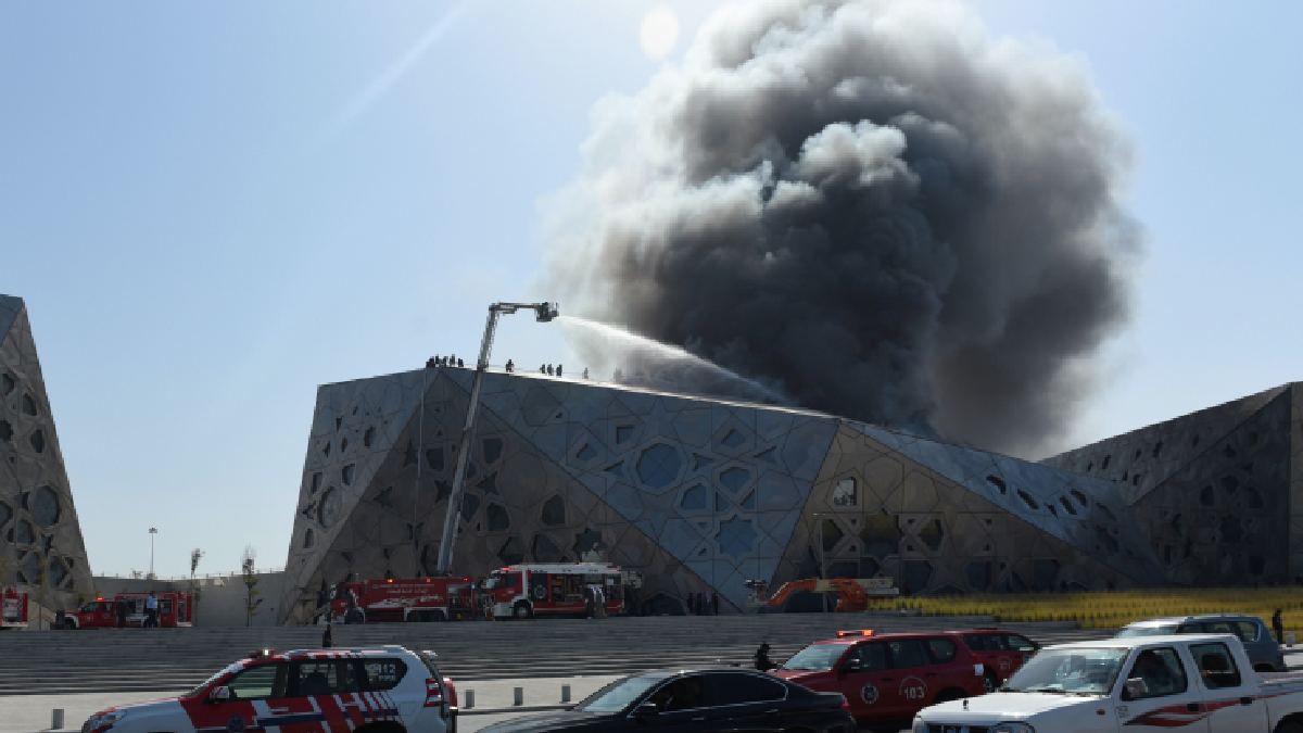 Kuwait building fire reuters