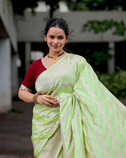 Madhura Joshi Saree Look
