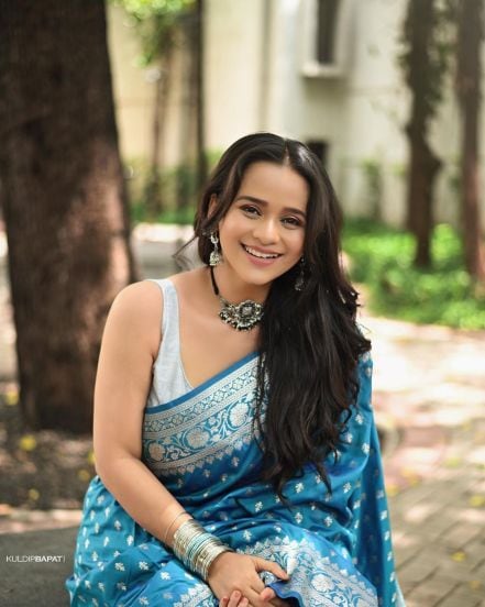 Madhura Joshi Saree Look