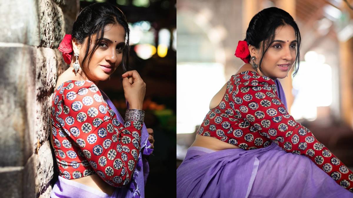 aai kuthe kay karte fame madhurani prabhulkar photoshoot at her father place of business