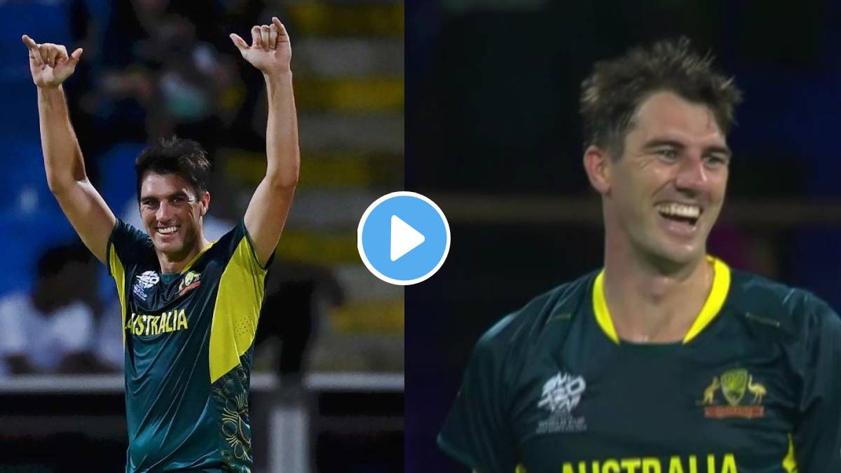 Pat Cummins Hattrick vs Afghanistan in T20 WC 2024