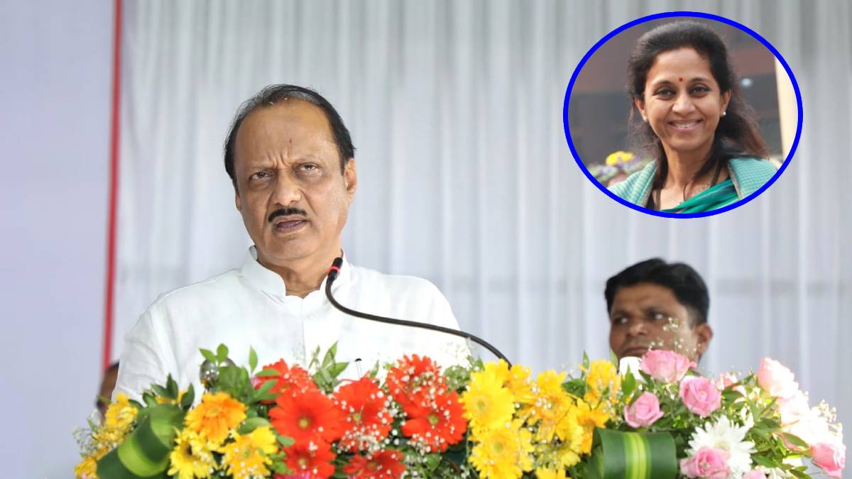 Supriya Sule, Ajit Pawar,