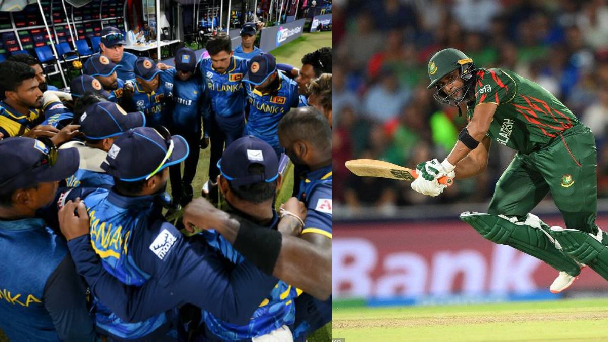 BAN beat SL by 5 Wickets 1st Time in the History of T20 World Cup 2024