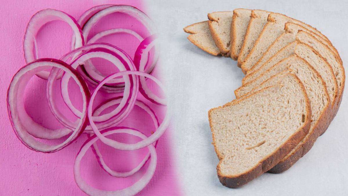 Monsoon Special Home Made Recipe How To Make Onion Bread Rolls In Just Ten To Fifteen Miniutes Note Down The Marathi Recipe