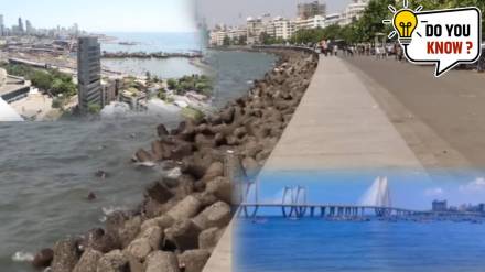How seven islands became the present day city of Mumbai interesting story In Marathi of Back bay Worli bay and Mahim Bay Must Read