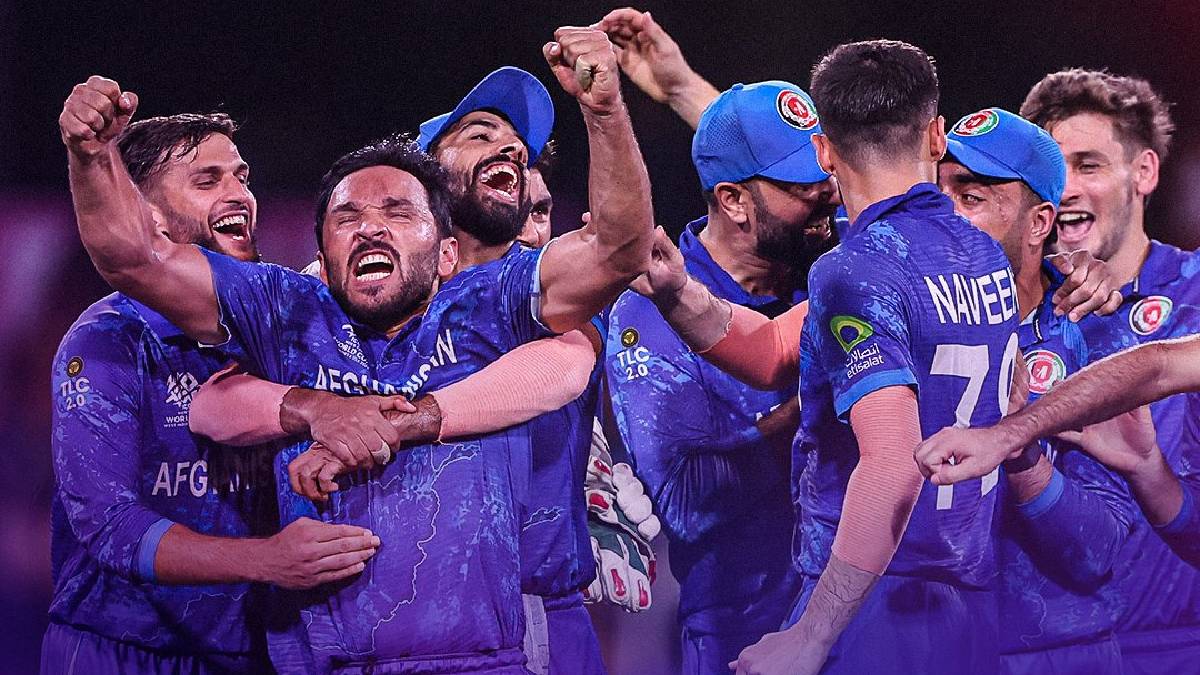 Afghanistan beats Bangladesh by 8 runs in Marathi