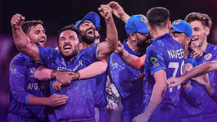 Afghanistan beats Bangladesh by 8 runs in Marathi