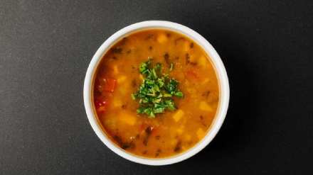 Drink hot black gram soup