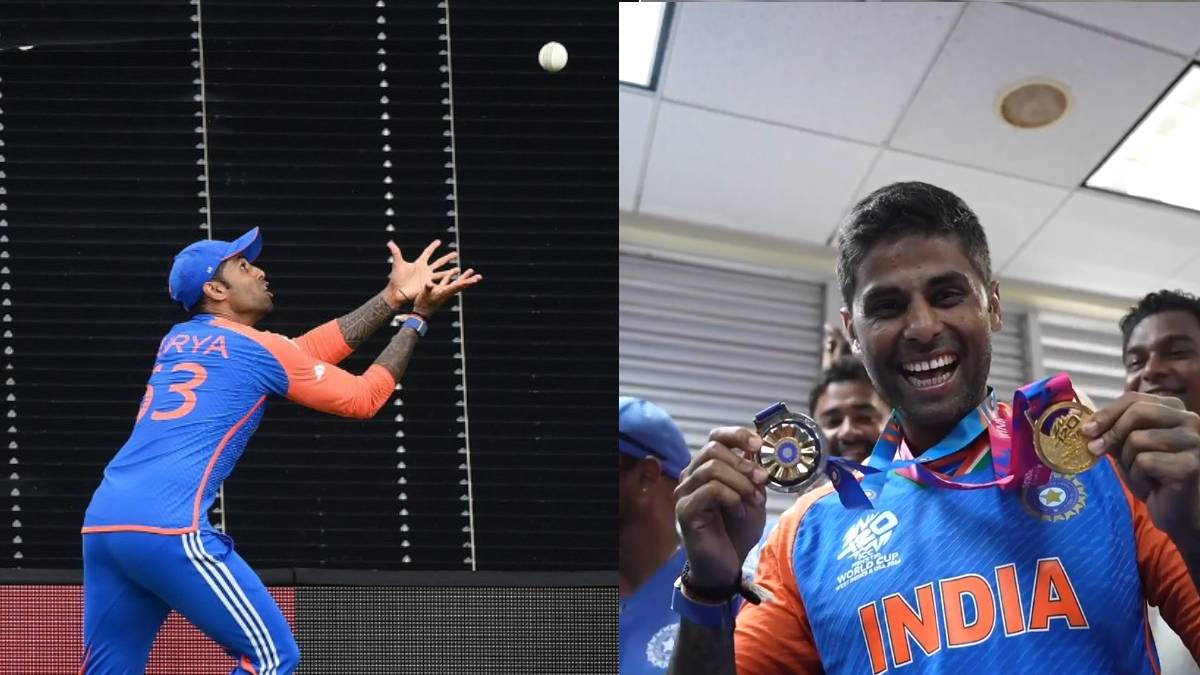 Suryakumar yadav received best fielder medal from Jay shah video