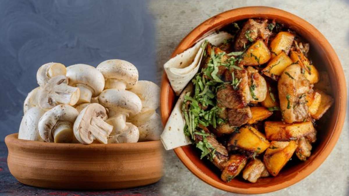 Spicy Mushroom bhaji recipe
