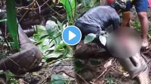 Python Swallows Woman