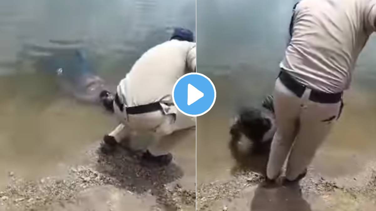 Police found dead body of a man in lake but shocked as he suddenly start speaking shocking video