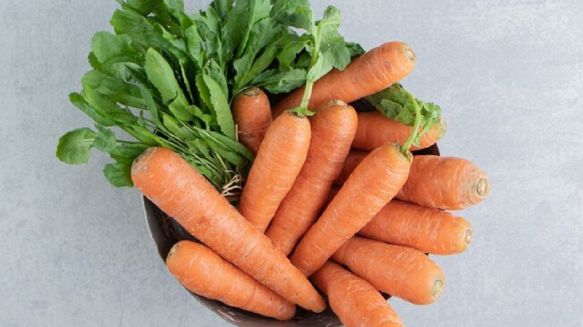 Carrot And Dryfruit Milk Healthy And Nutrition Milk