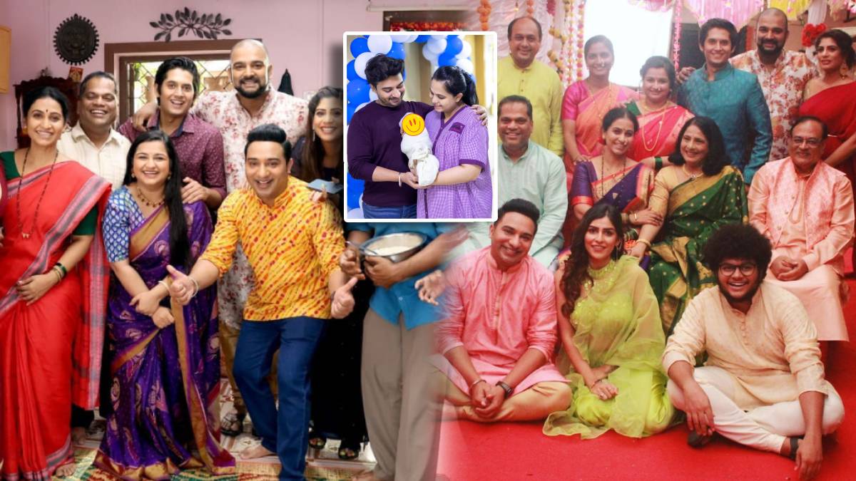 Yeu Kashi Tashi Me Nandayla fame Nikhil raut blessed with babu boy, actor share good news