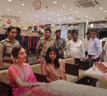 Nita Ambani bought saree from Varanasi For Anant Ambani Radhika Merchant Wedding