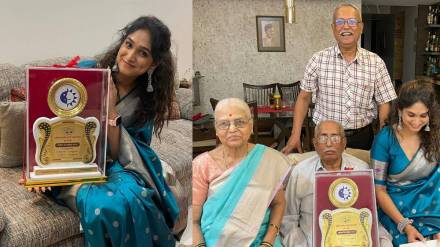 maharashtrachi hasyajatra fame Priyadarshini Indalkar was honored with the Best Comedian Award