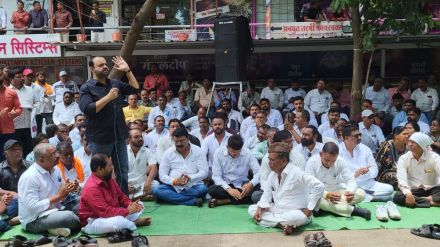 Protest in Malegaon against private electricity distribution company