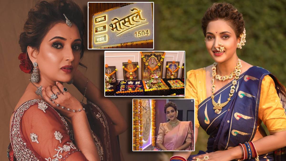 Aai Kuthe Kay Karte Fame Rupali Bhosale bought new house photos viral