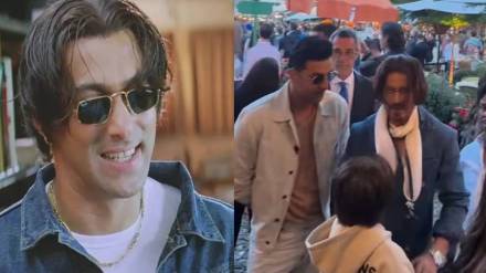 Bollywood Actor Shahrukh khan and rabir kapor these photo video Anant Ambani Radhika Merchant 2nd Pre-Wedding
