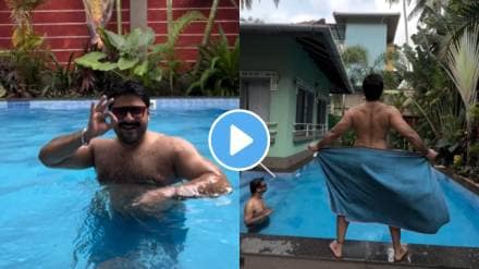 marathi actors Shubhankar Tawde dance On Angaaron Song Of Pushpa 2 The Rule Movie